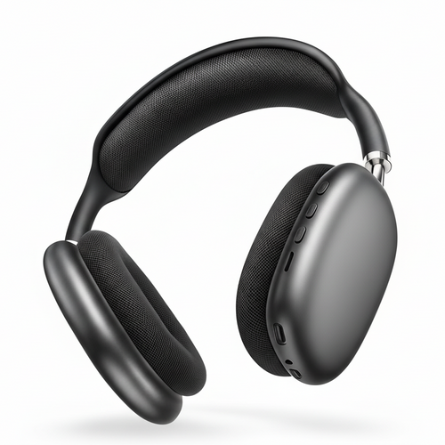 Bluetooth 5.3 Headphones Over-Ear Hi-Fi 40mm 12h Battery TF AUX Wireless